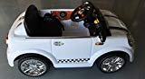 COCHE BATERÍA INFANTIL 6V MINI BABY BLANCO, MANDO RC. SCH938