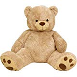 Intertoys - Oso de Peluche 135 cm - Beige