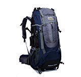 SKYSPER 65L Mochila Multifuncional de Senderismo Trekking Mochila Nylon impermeable Morral que acampa Mochila viaje al aire libre
