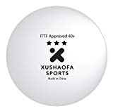 Pelotas de tenis de mesa Xushaofa/XSF 40+ sin costura 3 estrellas