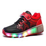 Sgoodshoes - Zapatillas de Material Sintético para niño, color negro, talla 41EU