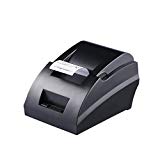 LESHP Impresora Térmica de Recibo Billetes Tickets Con USB Impresora Térmica de Tickets y Recibos (57mm, >90mm/s, Compatible con Windows ) Impresora de Etiquetas