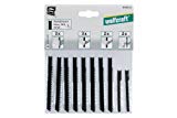 Wolfcraft 8440000-10 hojas de sierra de calar vástago en U/Contenido: madera