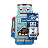 SUCK UK SK LUNCHBOT1 - Caja de almuerzo de estaño con forma de robot