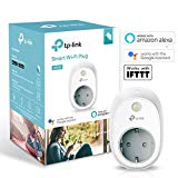 TP-Link HS100 - Enchufe Inteligente (inalámbrico, Funciona con TP-Link KASA para Android e iOS, Control inalámbrico y Remoto Via TP-Link Cloud, Modo lejos, Configuración de horarios y Fechas)