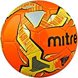 Mitre Trainingsfußball Impel - Balón de fútbol, Color Naranja (Orange/Schwarz/Gelb), Talla 4