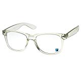Gafas de ordenador de Kiss®-mod. Vintage unisex de lentes WAYFARER-neutro protección de PC - CRYSTAL