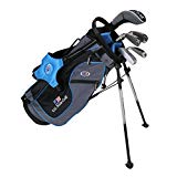 US kids Golf UL 48 Set Bolsa de Palos, Unisex Niños, Turquesa, 7 a 8 Años