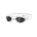 Zoggs Predator Gafas de Natación, sin Género, Blanco (White/Smoke), Talla única