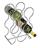 mDesign Botellero para vino para 6 botellas