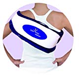 Sport-Elec Pro - Cinturón vibrador profesional, color blanco y azul