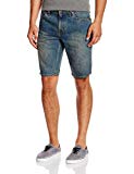 Volcom Kinkade Denim - Pantalón vaquero corto para hombre, color azul, talla 34