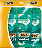Bic Comfort 2 - Cuchillas de afeitar de doble hoja (25 unidades)