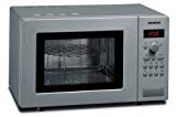 Siemens HF15G541 - Microondas de acero inoxidable (17 litros, 800 vatios)