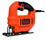 Black+Decker KS501 - Sierra de calar, 400 W, 230 V, color naranja y negro