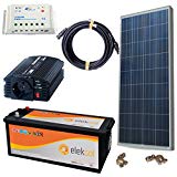 KIT SOLAR FOTOVOLTAICO AISLADA 500W CON PLACA DE 140W
