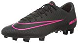 Nike Mercurial Victory Vi FG, Botas de Fútbol para Hombre, Negro (Black/Black), 42 1/2 EU