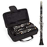 Windsor MI-1003 - Clarinete para estudiantes (en si bemol, completo con funda), color negro
