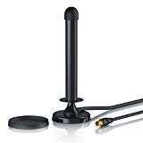 CSL - Antena TDT de varilla digital de 30 dB | TV / PC / MAC