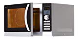Sharp R843INW - Microondas, 3 en 1, 900 W, Plata, 51.3 x 30.62 x 39.94 cm