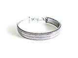 PULSERA TIBETANA DE LA CADENA DE SERPIENTE DE PLATA PARA HOMBRES PULSERA UNISEX