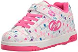 Heelys Dual Up, Zapatillas para niñas, Blanco (White/Pink / Multi), 34 EU