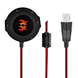Tarjeta de Sonido Externa USB VersionTech Adaptador de Audio Microfono Hub USB para Auriculares Altavoz Ordenador Portátil PS4 Plug Y Play para Windows Vista Mac IOS