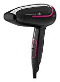 Rowenta Nomad CV3312 - Secador de viaje compacto 1600 W con asa plegable con boquilla concentradora, 2 posiciones de velocidad, apta para voltaje de 110 a 240 V