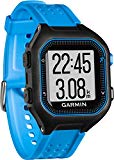 Garmin Forerunner 25 - Reloj deportivo, color negro y azul, talla L