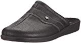 Fischer Frank Soft 14240 - Zapatillas de casa para hombre, Negro, 46