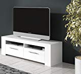 Mobelcenter - Mueble de comedor moderno, color Blanco - 120 cm de ancho x 42 cm