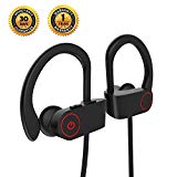Auriculares Inalámbricos,TANYAM IPX7 a Prueba de Agua Auriculare Música Cascos Inalámbricos in Ear Audifonos Deporte Corriendo Gym Auricular sin Cable con Mic para Andorid iOS iPhone Teléfono Inteligente
