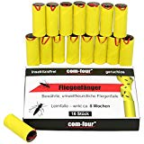 COM de Four® 16 mosca atrapasueños ruedas – Insectos Trampa – sin veneno, respetuoso con el medio ambiente, hygenisch (16 unidades)