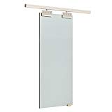 Puerta Corredera 205x90cm Puertas Vidrio Corrediza Deslizante Cristal sin Obra