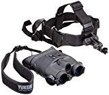Yukon NV 1x24 - Prismáticos de visión nocturna con sujeción para la cabeza
