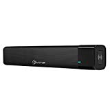 Altavoz Inalámbrico Portátil, EIVOTOR 11 pulgadas 20W Altavoz Inalámbrico 4.1 3D Estéreo Sonido Wireless Subwoofer con Pantalla Táctil, Estéreo Dual, Driver incorporado batería NFC TF tarjeta AUX para Smartphones TV y Portátiles-Negro