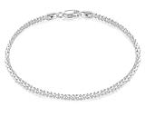 Tuscany Silver Pulsera de Plata de Ley para Mujer 19 cm