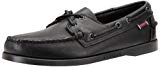 Sebago Docksides, Nuticos para Hombre, Negro (Black Leather), 43 EU