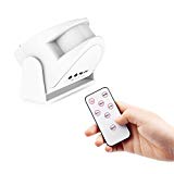 ERAY Timbre de Puerta Alarma Sensor Infrarrojo Inalámbrico Bienvenido Invitado Detector de Movimiento para Hogar, Tienda, Hotel, Blanco