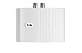 AEG 189554 MTH 350 - Calentador de agua de sistema abierto (tamaño pequeño, 3,5 kW, 230 V), color blanco - [Importado de Alemania]