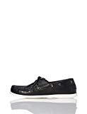 Find Zapatos Náuticos Hombre, Negro (Black), 43 EU