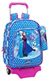 Safta Follow Your Heart Mochila Grande con Ruedas, Color Azul