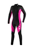 Pi-Pe Traje de neopreno para mujer (largo, 3 mm) rosa rosa Talla:small
