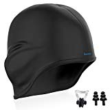 Earwaves ® H2O - Gorro de natación con diseño ergonómico 3D y cavidad para orejas