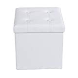 Songmics LSF30 W 38 cm Taburete plegable asiento Banco Caja