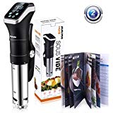 AUKUYEE Sous Vide Aparato de Cocina al Vacío IPX7 Resistente al Agua
