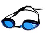 Arena Adult Tracks, Gafas de Natación Unisex, Talla Única, Negro