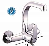 Grifo de cocina fregadero pared medida especial 11 cm con garantia de 5 años
