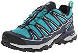 Salomon X Ultra II GTX - Botas para Mujer, Azul (Peacock Blue/Deep Blue/Lucite Green), 37 1/3 EU
