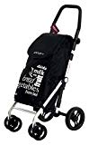 Carlett Lett 450 Carro de Compras Negro 69x42x29 cm